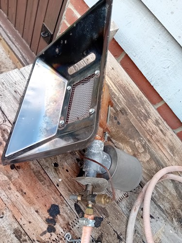 Chicken brooder heater - heater, gas